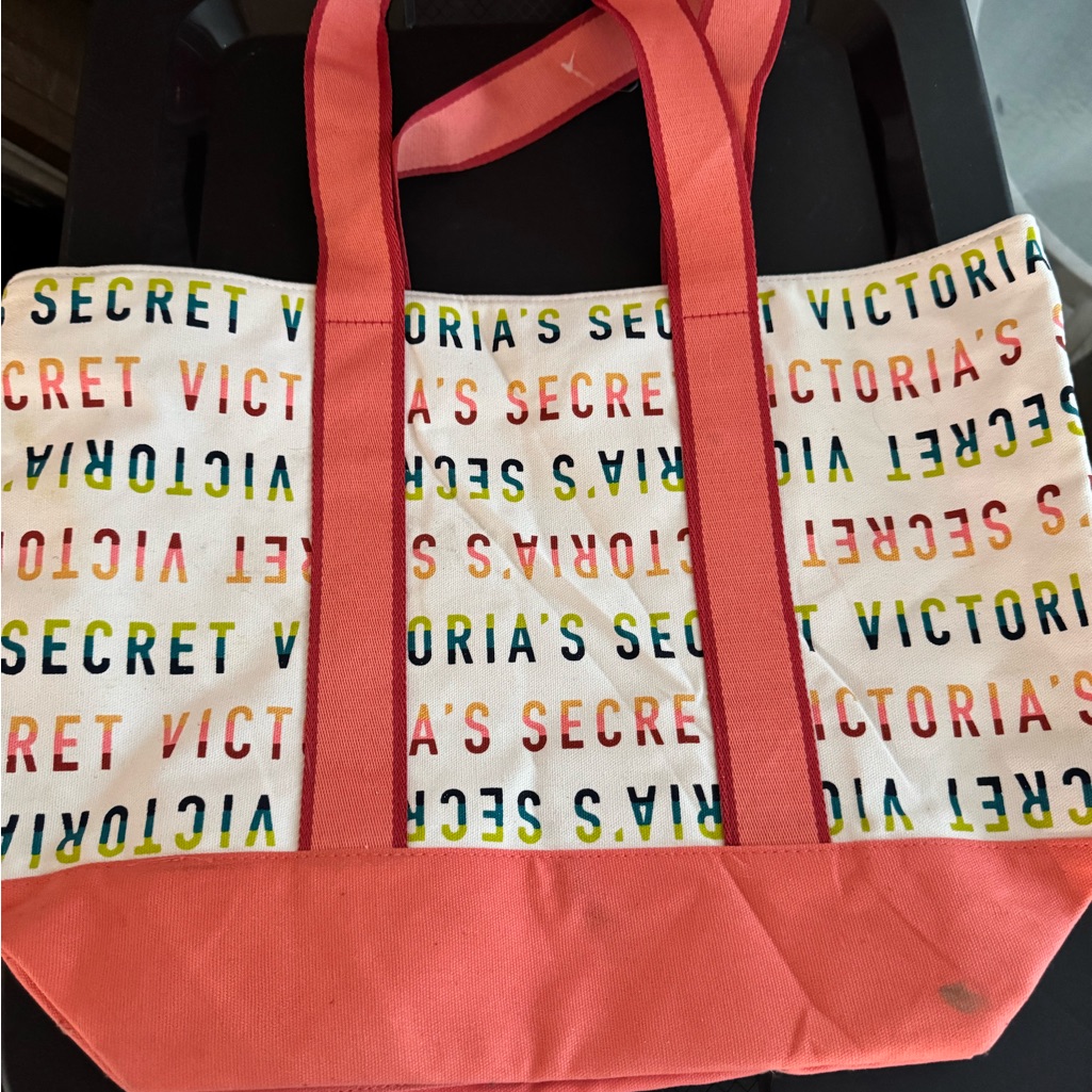 Victorias Secret Multicolor Logo Tote